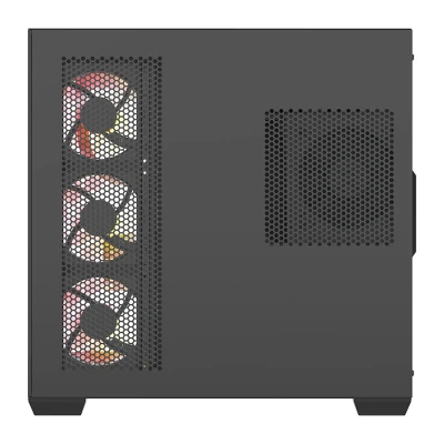 DarkFlash C280 černá počítačová skříň se 7 ventilátory