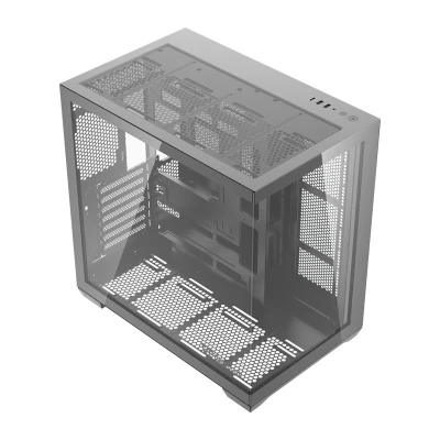DarkFlash C280 černá počítačová skříň se 7 ventilátory