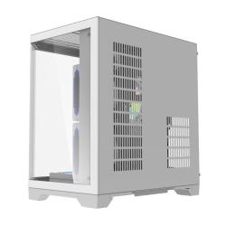 Darkflash Počítačová skříň Darflash FT350 + 5 ventilátorů aRGB (bílá)