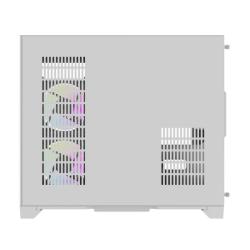 Darkflash Počítačová skříň Darflash FT418 + 6 ventilátorů aRGB (bílá)