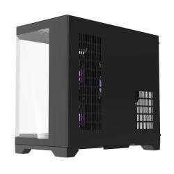 Darkflash Počítačová skříň Darflash FT418 + 6 ventilátorů aRGB (černá)