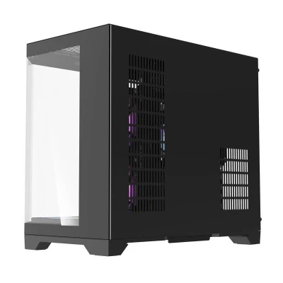 Darkflash Počítačová skříň Darflash FT418 + 6 ventilátorů aRGB (černá)