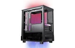 Darkflash Počítačová skříň DB330M + 3 ventilátory aRGB (černá)