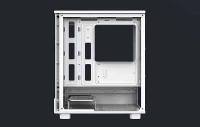 Darkflash DB330M bílá počítačová skříň se 3 ventilátory