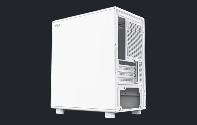 Darkflash DB330M bílá počítačová skříň se 3 ventilátory