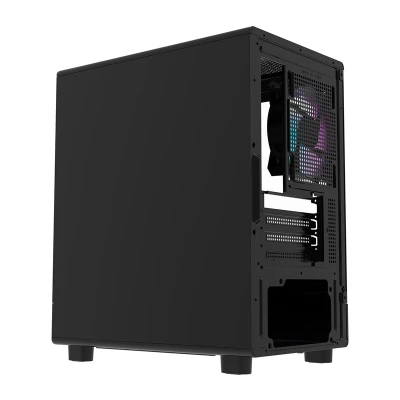 Darkflash DB330M černá počítačová skříň se 3 ventilátory