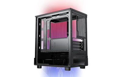 Darkflash DB330M černá počítačová skříň se 3 ventilátory