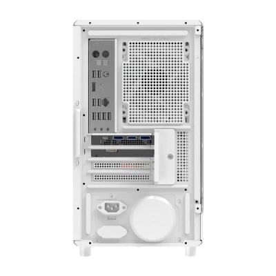 Darkflash Počítačová skříň DB330M Mesh (bílá)