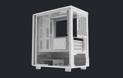 Darkflash Počítačová skrinka DB330M Mesh (biela)