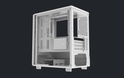 Darkflash Počítačová skříň DB330M Mesh (bílá)