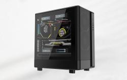 Darkflash Počítačová skříň DB330M Mesh (černá)