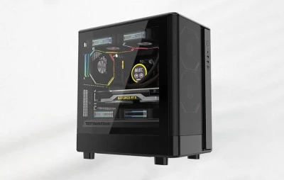 Darkflash Počítačová skříň DB330M Mesh (černá)