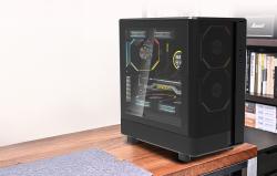 Darkflash Počítačová skříň DB330M Mesh (černá)