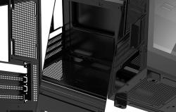 Darkflash Počítačová skříň DB330M Mesh (černá)