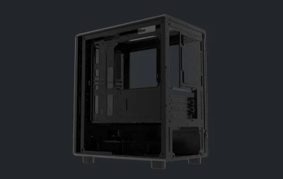 Darkflash Počítačová skříň DB330M Mesh (černá)