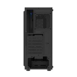 Darkflash Počítačová skříň DK151 LED se 3 ventilátory (černá)