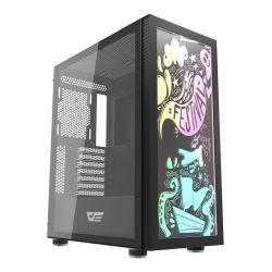 Darkflash Počítačová skříň DK210 Graffiti (černá)
