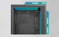 Darkflash Počítačová skříň DK210 Graffiti (černá)