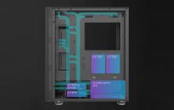 Darkflash Počítačová skříň DK210 Graffiti (černá)