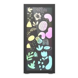 Darkflash Počítačová skříň DK210 Graffiti (černá)