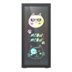 Darkflash Počítačová skříň DK210 Graffiti (černá)