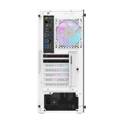 Darkflash Počítačová skrinka DK351+ 4 ventilátory (biela)