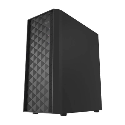 Darkflash Počítačová skříň DK351 + 4 ventilátory (černá)