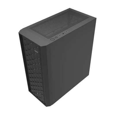 Darkflash Počítačová skříň DK351 + 4 ventilátory (černá)