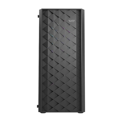 Darkflash Počítačová skříň DK351 + 4 ventilátory (černá)