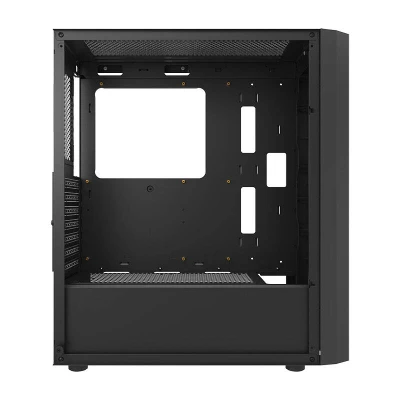 Darkflash Počítačová skříň DK351 + 4 ventilátory (černá)