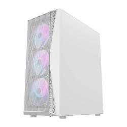 Darkflash Počítačová skříň DK352 Mesh (bílá)