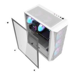 Darkflash Počítačová skříň DK352 Mesh (bílá)