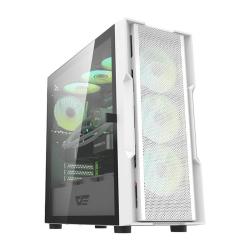 Darkflash Počítačová skříň DK431 + 4 ventilátory (bílá) Darkflash Počítačová skříň DK431 + 4 ventilátory (bílá)