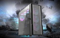 Darkflash Počítačová skříň DK431 Mesh (černá)