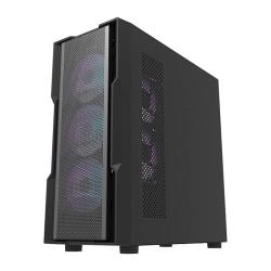 Darkflash Počítačová skříň DK431 Mesh (černá)