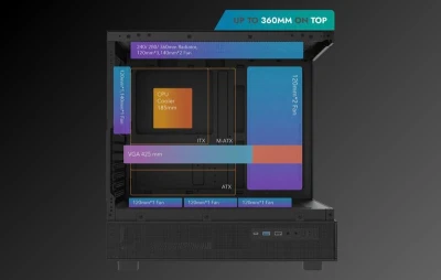 Darkflash Počítačová skříň DPX90 (černá)