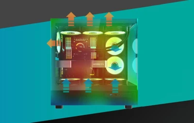 Darkflash Počítačová skříň DPX90 (černá)