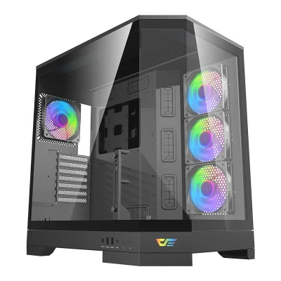 DarkFlash DQX90 černá počítačová skříň