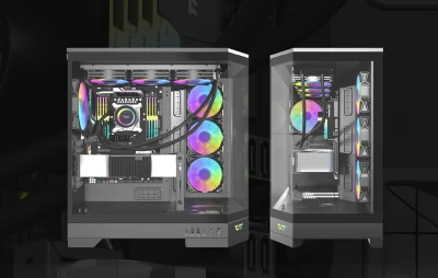 DarkFlash DQX90 černá počítačová skříň