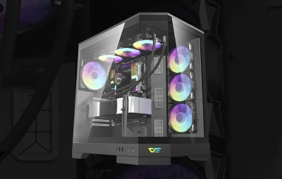 DarkFlash DQX90 černá počítačová skříň