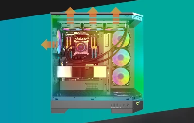 DarkFlash DQX90 černá počítačová skříň