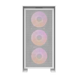 Darkflash Počítačová skříň DRX70 MESH + 4 ventilátory RGB (bílá)