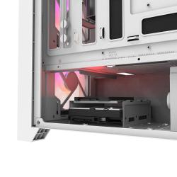 Darkflash Počítačová skříň DRX70 MESH + 4 ventilátory RGB (bílá)