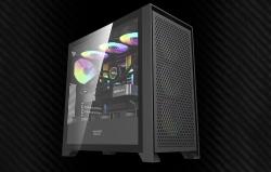 Darkflash Počítačová skříň DRX90 Mesh (černá)