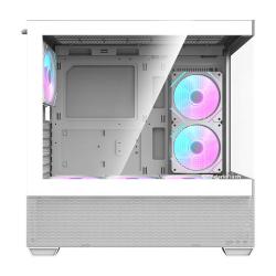 Darkflash Počítačová skříň DS900 AIR (bílá) + 7 ventilátorů ARGB
