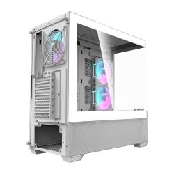 Darkflash Počítačová skříň DS900 AIR (bílá) + 7 ventilátorů ARGB