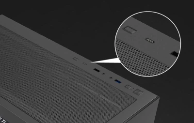 Darkflash Počítačová skříň DS900 AIR (černá) + 7 ventilátorů ARGB