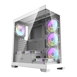 Darkflash Počítačová skříň DS900 (bílá) + 7 ventilátorů ARGB Darkflash Počítačová skříň DS900 (bílá) + 7 ventilátorů ARGB