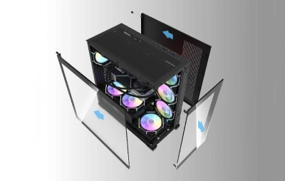 Darkflash Počítačová skříň DS900 (černá)