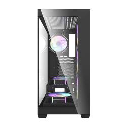 Darkflash Počítačová skříň DS900 (černá) + 7 ventilátorů ARGB